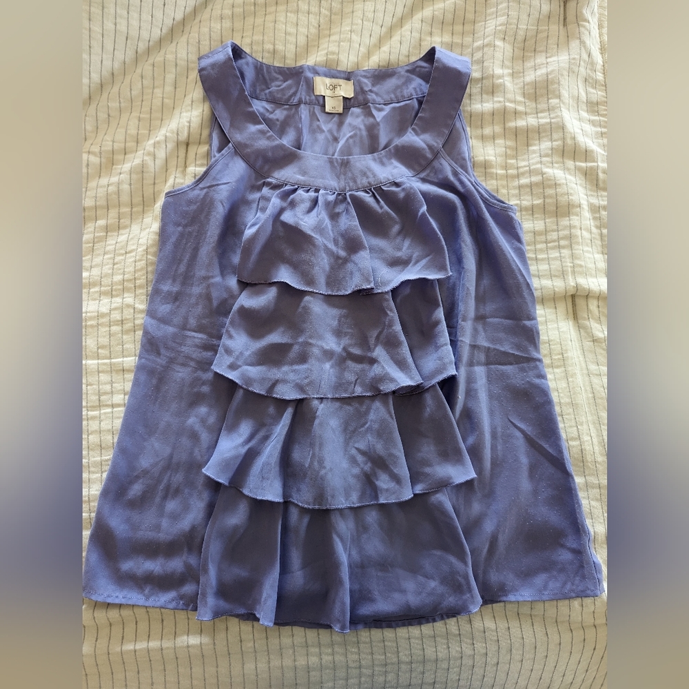 Loft Ruffle Blouse
